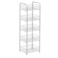10.63"W Bookshelf Contemporary Style Bookcase for Study Room and Office