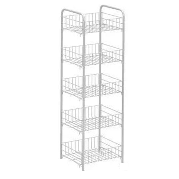 10.63"W Bookshelf Contemporary Style Bookcase for Study Room and Office