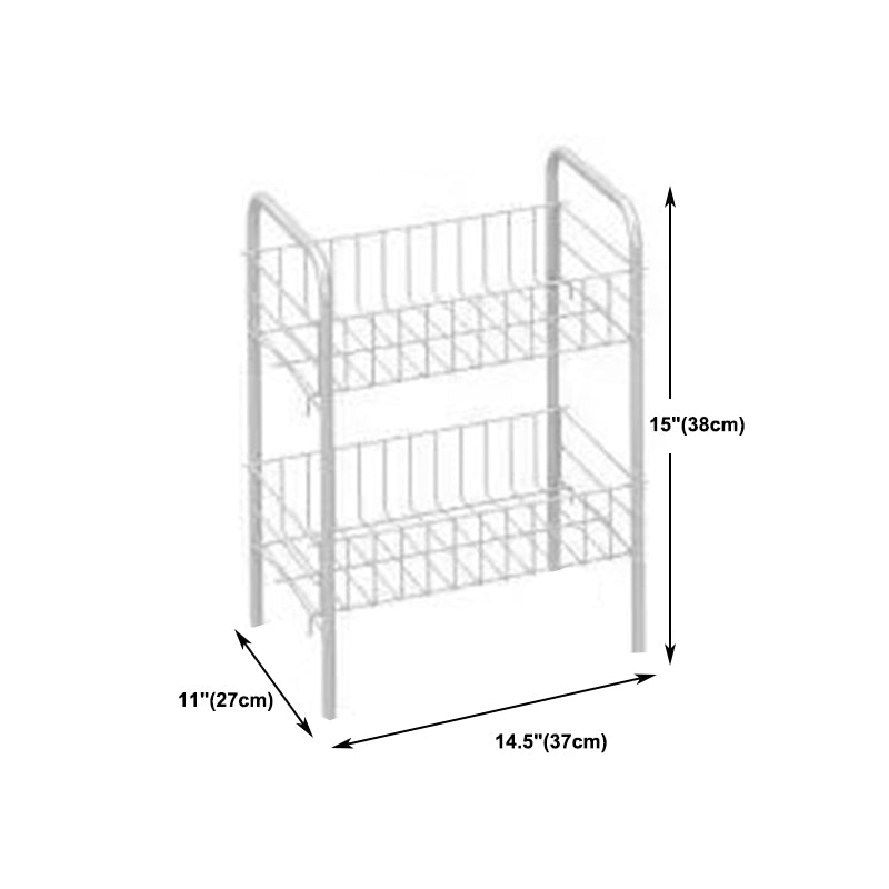 10.63"W Bookshelf Contemporary Style Bookcase for Study Room and Office