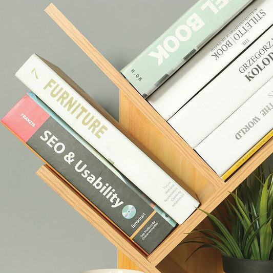 Modern Closed Back Style Bookshelf Engineer Wood Bookcase for Home Clearhalo 'Bookcases' 'furn' 'furn_bookcases' 'Furniture' 'Office Furniture' 5227780