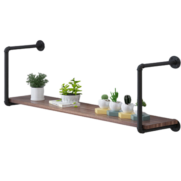 11.81 "W Bibliothèque de style industriel mural bibliothèque pour le bureau à domicile