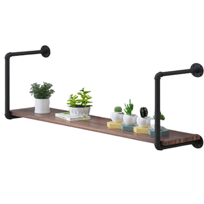 11.81 "W Bibliothèque de style industriel mural bibliothèque pour le bureau à domicile