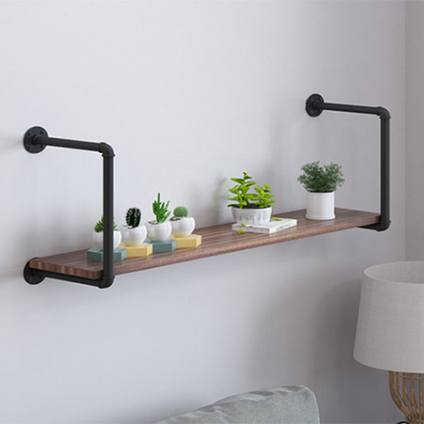 11.81 "W Bibliothèque de style industriel mural bibliothèque pour le bureau à domicile