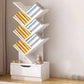 Multiple Colors Modern Style Bookshelf Wood Bookcase for Home