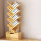 Multiple Colors Modern Style Bookshelf Wood Bookcase for Home