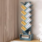 Multiple Colors Modern Style Bookshelf Wood Bookcase for Home