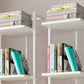 Open Back Modern Style Bookshelf Wood Bookcase for Home Office