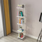 Open Back Modern Style Bookshelf Wood Bookcase for Home Office