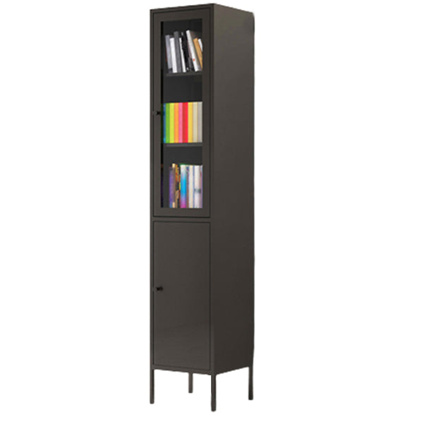 Multiple Colors Modern Style Bookshelf, Metal Bookcase for Home