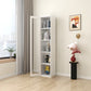 Multiple Colors Modern Style Bookshelf, Metal Bookcase for Home