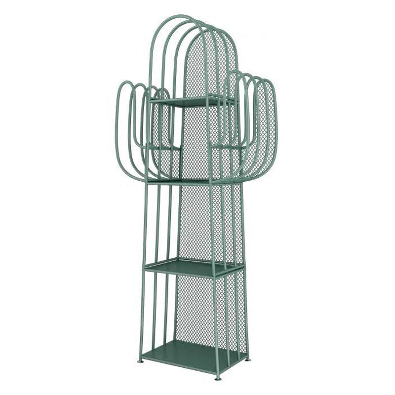 Moderne stijl boekenkast 4 plank gesloten metalen boekenplank voor thuis