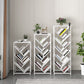 Modern Style Bookcase Open Back Metal Vertical Bookshelf for Home Clearhalo 'Bookcases' 'furn' 'furn_bookcases' 'Furniture' 'Office Furniture' 5228043