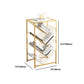 Modern Style Bookcase Open Back Metal Vertical Bookshelf for Home Clearhalo 'Bookcases' 'furn' 'furn_bookcases' 'Furniture' 'Office Furniture' 5228046