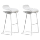 北欧スタイルのメタルバースツールプラスチックカウンターバースツールキッチン