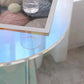 Light Luxury Gradient Colorful Coffee Table Round Oval Acrylic Coffee Table Clearhalo 'Coffee & Accent Tables' 'Coffee Tables' 'coffee_tables' 'furn' 'furn_coffee_tables' 'Furniture' 'Living Room Furniture' 5231067