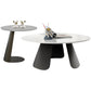 3 Legs Base Cocktail Table Rock Top Metal Base Rectangle Coffee Table Clearhalo 'Coffee & Accent Tables' 'Coffee Tables' 'coffee_tables' 'furn' 'furn_coffee_tables' 'Furniture' 'Living Room Furniture' 5231133