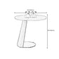 3 Legs Base Cocktail Table Rock Top Metal Base Rectangle Coffee Table Clearhalo 'Coffee & Accent Tables' 'Coffee Tables' 'coffee_tables' 'furn' 'furn_coffee_tables' 'Furniture' 'Living Room Furniture' 5231136