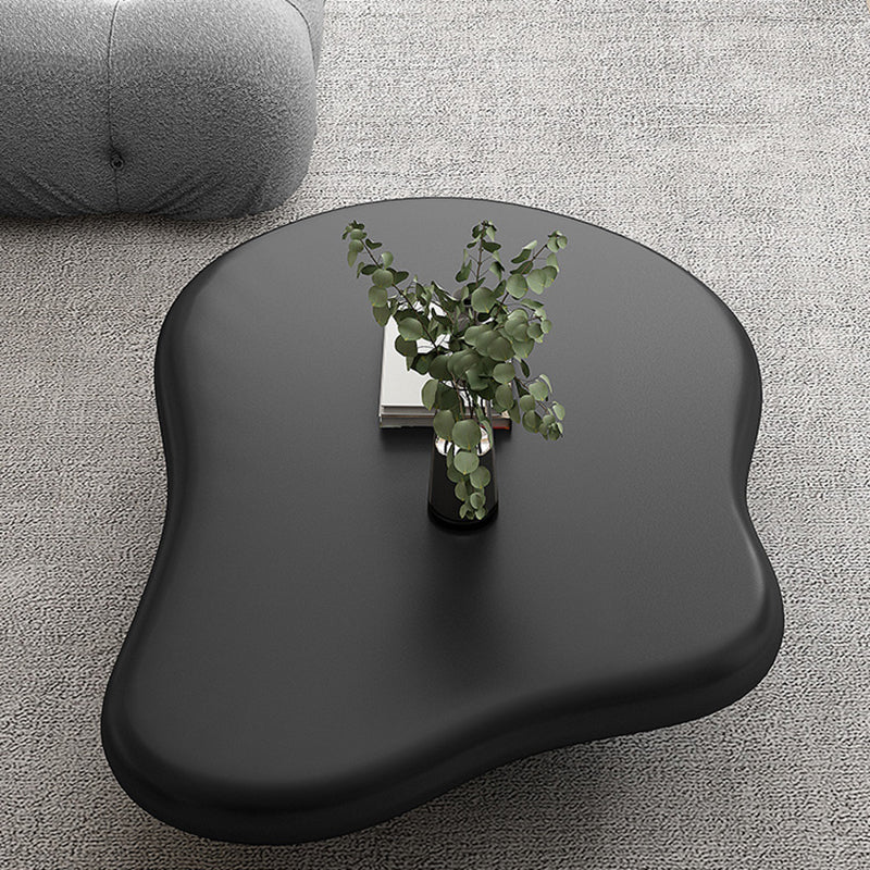 Modern Wood Geometric Coffee Cocktail Table 4 Legs 1 Coffee Table 39"L x 28"W x 12"H Black Clearhalo 'Coffee & Accent Tables' 'Coffee Tables' 'coffee_tables' 'furn' 'furn_coffee_tables' 'Furniture' 'Living Room Furniture' 5231211