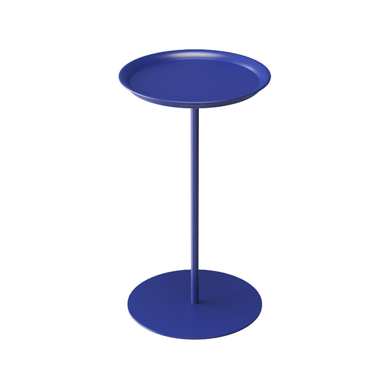 台座ベースデザインカクテルテーブル鉄の円形コーヒーテーブルのマルチカラー選択