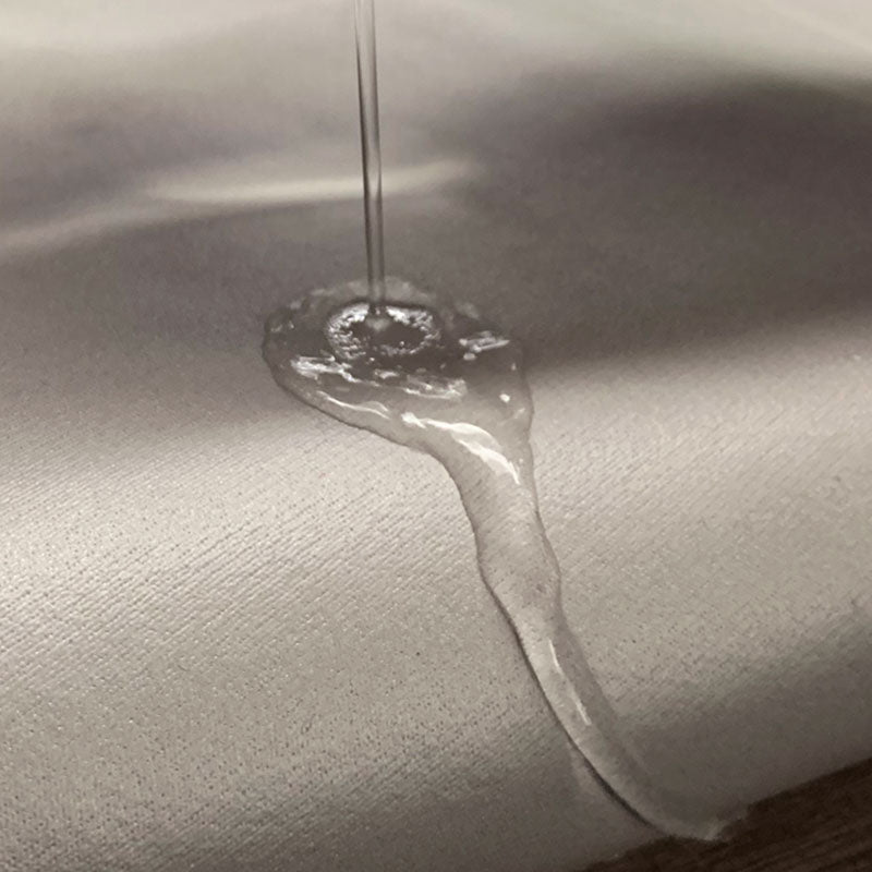 Stationary Stain Resistant Slipcovered Flared Arm 3-seat Seating