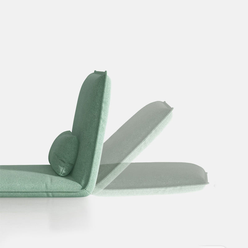 Chaise convertible en lin 25,6 "L x 25,6" W x 27,5 "H Chaise pour le salon