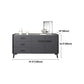 Sideboard topboard in pietra moderna Tabella 3-Drawer Sideboard per casa