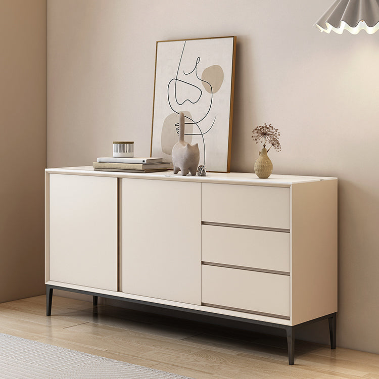3-Drawer Sideboard Buffet Manufactured Wood Modern Style Sideboard Buffet Clearhalo 'buffet_sideboard' 'Buffets & Sideboards' 'furn' 'furn_buffet_sideboard' 'Furniture' 'Kitchen & Dining Furniture' 5232114