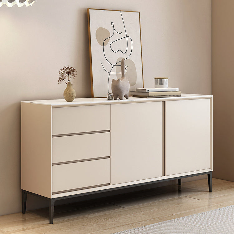 3-Drawer Sideboard Buffet Manufactured Wood Modern Style Sideboard Buffet Clearhalo 'buffet_sideboard' 'Buffets & Sideboards' 'furn' 'furn_buffet_sideboard' 'Furniture' 'Kitchen & Dining Furniture' 5232115