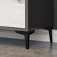 Sideboard per la sala da pranzo in legno ingegnerizzato in legno contemporaneo