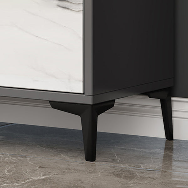 Sideboard per la sala da pranzo in legno ingegnerizzato in legno contemporaneo