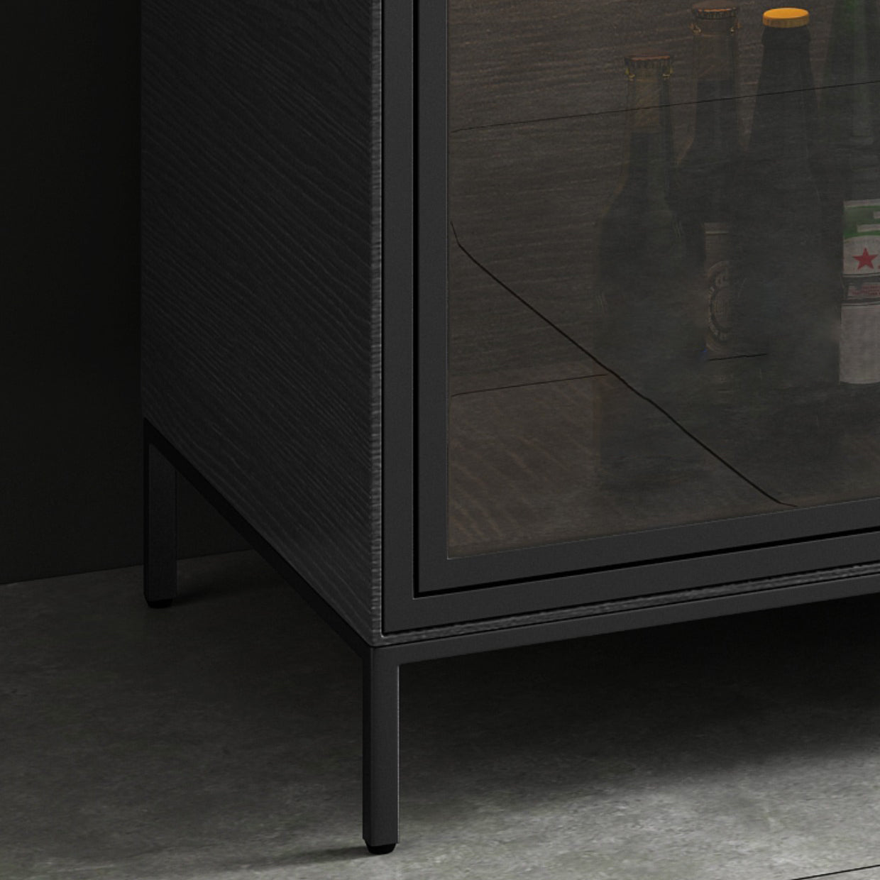 35.43 "H Sideboard Moderner Style Dining -Server mit 3 Schubladen für Küchen- und Esszimmer