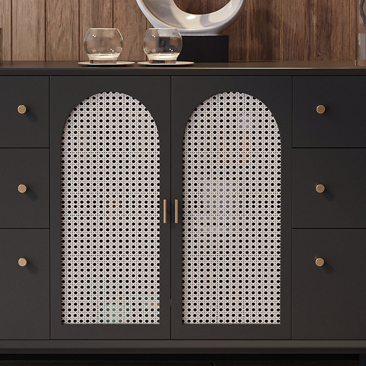 Creedenza moderno per il salotto del soggiorno in legno con deposito e cassetti