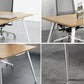 Desk rectángulo de escritorio de madera de ingeniería de estilo contemporáneo para la oficina