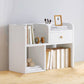 Modern Style Bookshelf Enginner Wood Bookcase for Home Office 23.6"L x 6.7"W x 18.9"H White 1 Clearhalo 'Bookcases' 'furn' 'furn_bookcases' 'Furniture' 'Office Furniture' 5232470