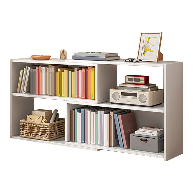 Contemporary Style Bookshelf Open Back Bookcase for Home Office
