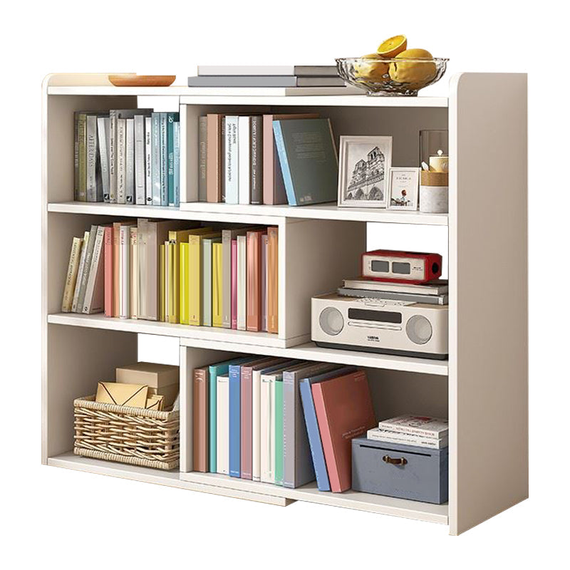 Contemporary Style Bookshelf Open Back Bookcase for Home Office