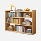 Contemporary Style Bookshelf Open Back Bookcase for Home Office