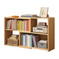 Contemporary Style Bookshelf Open Back Bookcase for Home Office