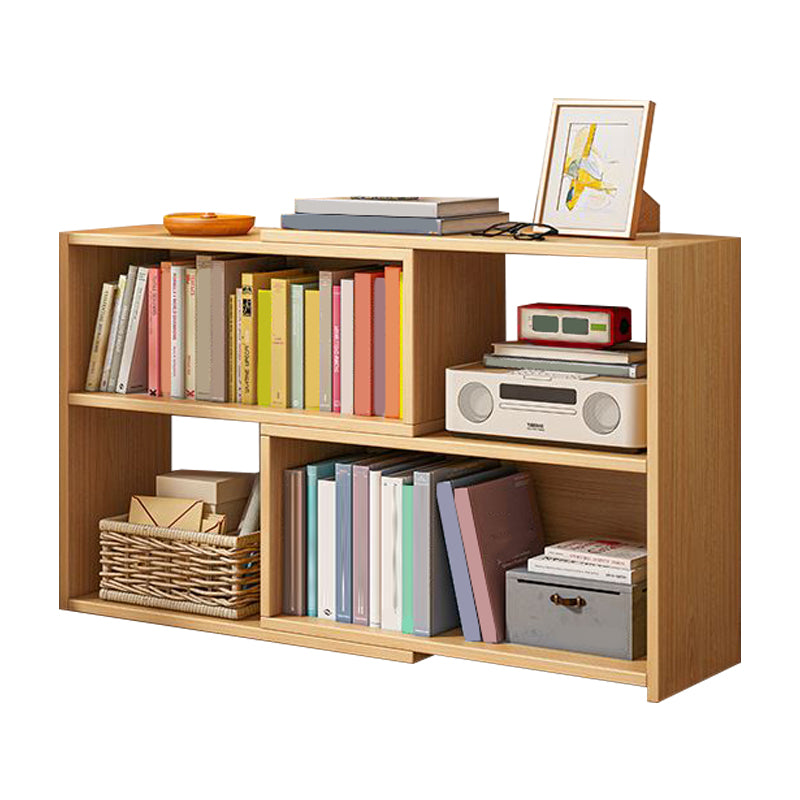 Contemporary Style Bookshelf Open Back Bookcase for Home Office