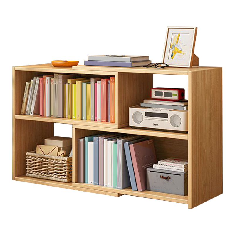 Contemporary Style Bookshelf Open Back Bookcase for Home Office