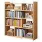 Contemporary Style Bookshelf Open Back Bookcase for Home Office