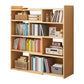 Contemporary Style Bookshelf Open Back Bookcase for Home Office