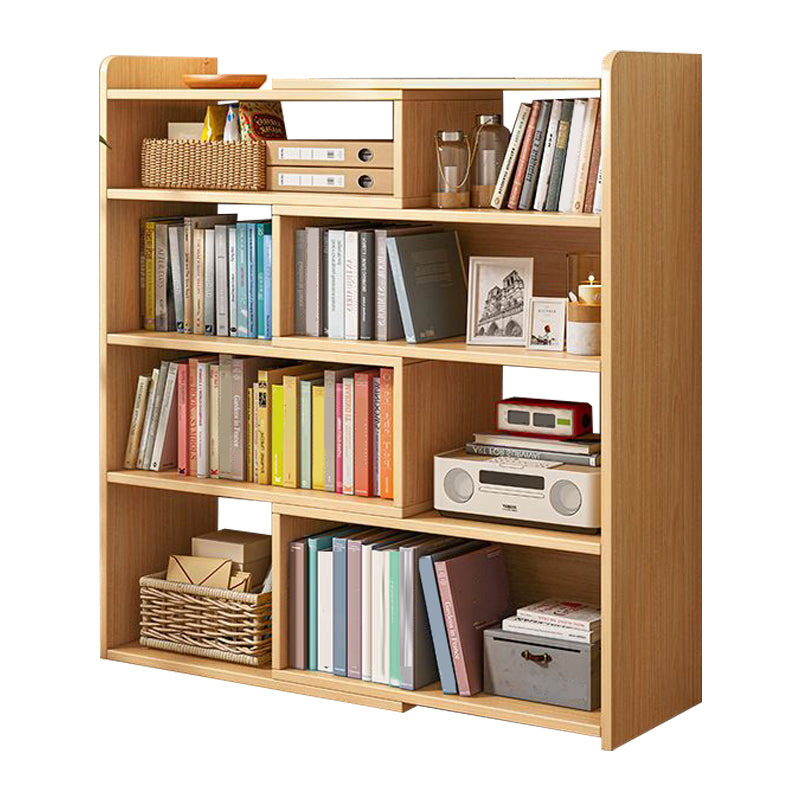 Contemporary Style Bookshelf Open Back Bookcase for Home Office
