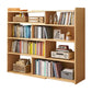 Contemporary Style Bookshelf Open Back Bookcase for Home Office