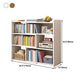 Contemporary Style Bookshelf Open Back Bookcase for Home Office