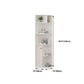 Corner Shelf Bookcase White Bookshelf with Doors for Home Office Clearhalo 'Bookcases' 'furn' 'furn_bookcases' 'Furniture' 'Office Furniture' 5232788