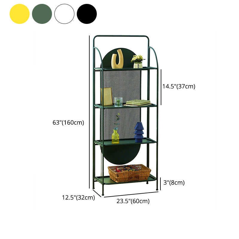 Moderne stijl boekenkast etagere open back metal boekenplank voor thuis