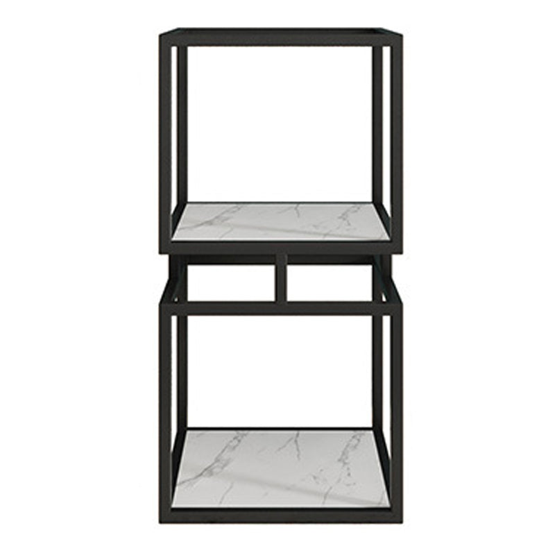 11.81 "W Bibshelf Contemporary Style Open Back Biblic pour Home Office