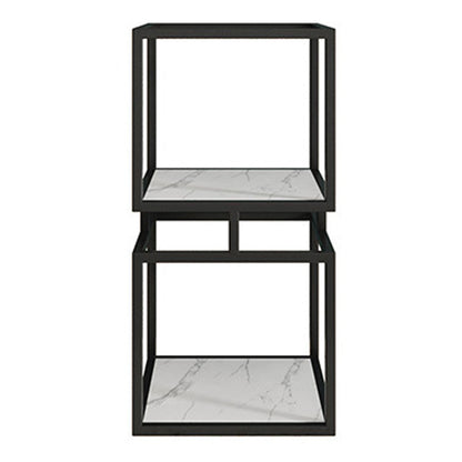 11.81 "W Bibshelf Contemporary Style Open Back Biblic pour Home Office