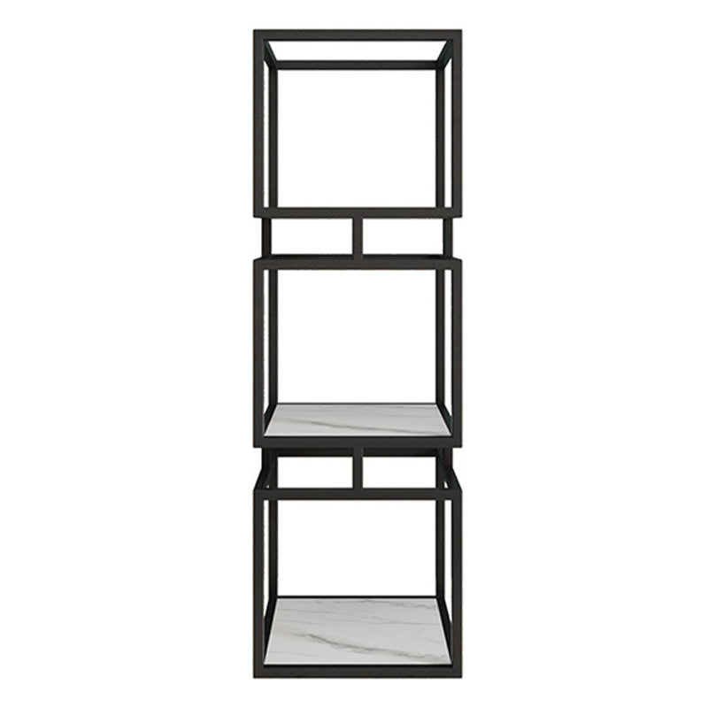 11.81 "W Bibshelf Contemporary Style Open Back Biblic pour Home Office